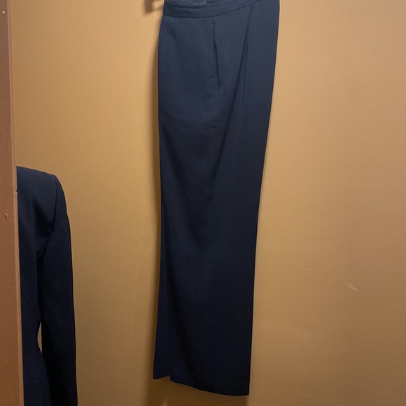 Women’s Kasper black 2 piece business suit jacket and pants sz 10 - Picture 8 of 13